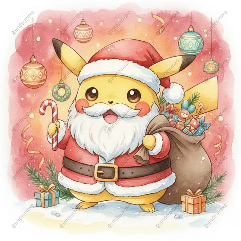 Watercolor Christmas Crossover Designs