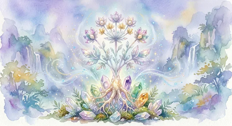 Dreamy Glow Crystal Mystery Herbs