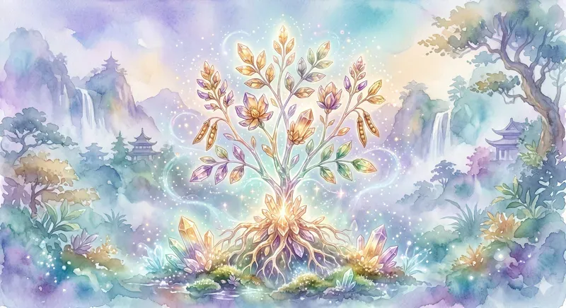 Dreamy Glow Crystal Mystery Herbs