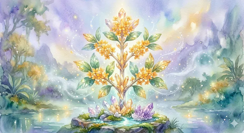 Dreamy Glow Crystal Mystery Herbs