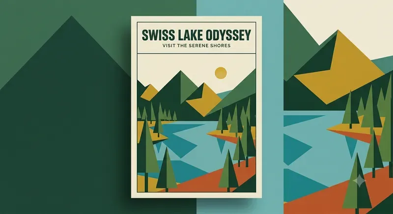 Vintage Midcentury Destination Art