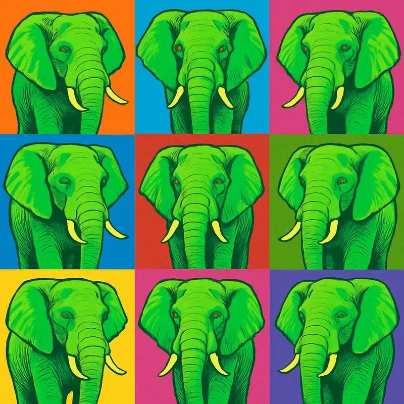 Pop Art Animal Portraits