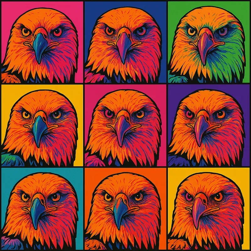 Pop Art Animal Portraits
