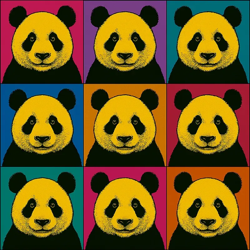 Pop Art Animal Portraits