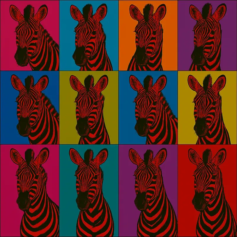Pop Art Animal Portraits