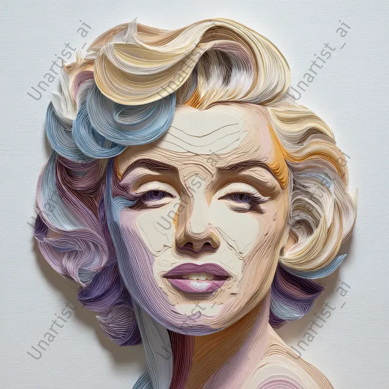 Famous Person Paper Cut Portraits