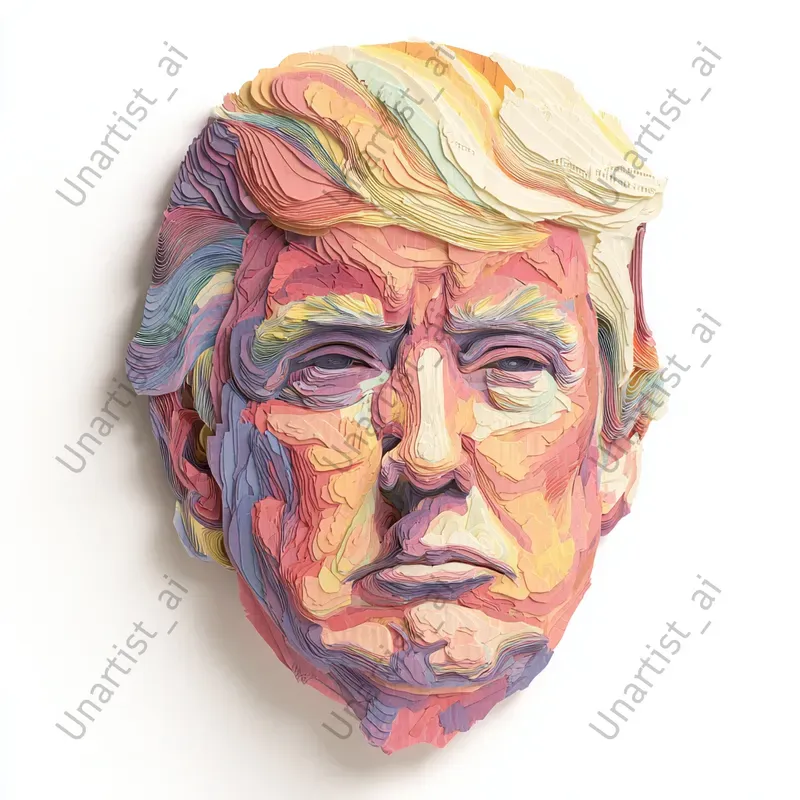 Famous Person Paper Cut Portraits