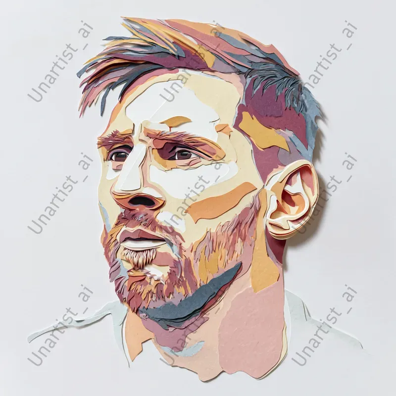 Famous Person Paper Cut Portraits