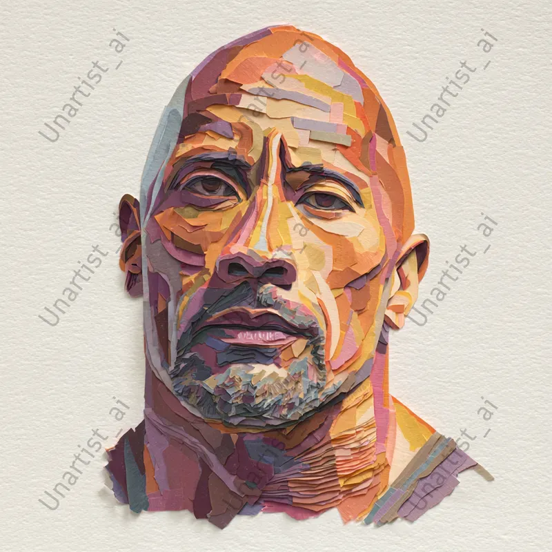 Famous Person Paper Cut Portraits