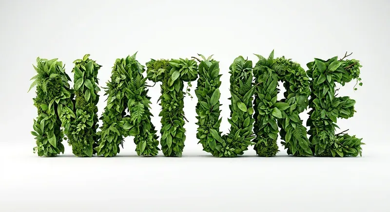 Nature Inspired Text Art Generator