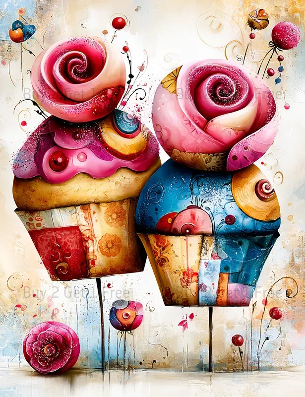 Whimsical Couple Love Junk Journals