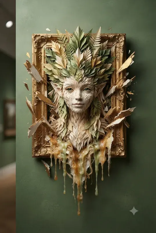 3D Popout Sculptural Portraits