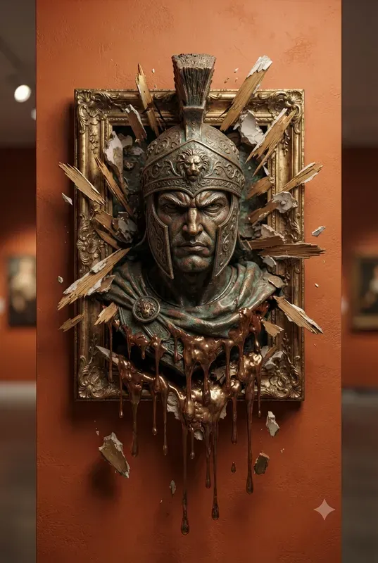 3D Popout Sculptural Portraits