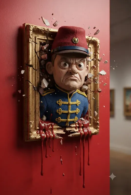 3D Popout Sculptural Portraits
