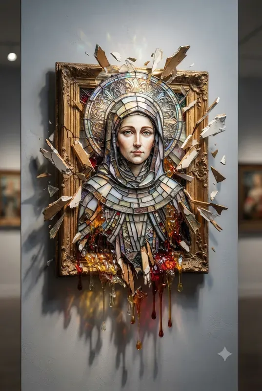 3D Popout Sculptural Portraits
