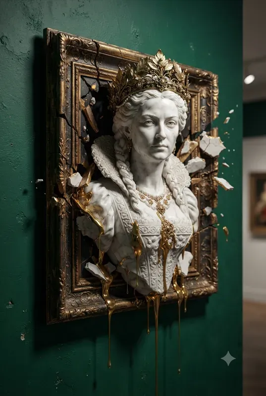 3D Popout Sculptural Portraits