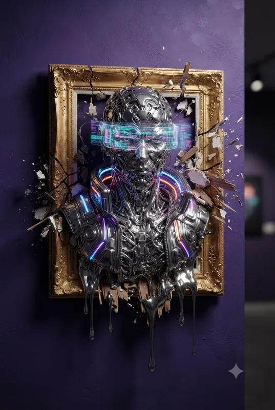 3D Popout Sculptural Portraits