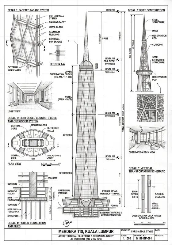 Architectural Drawing Blueprints