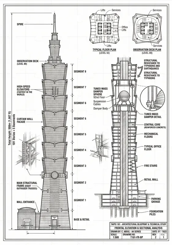 Architectural Drawing Blueprints