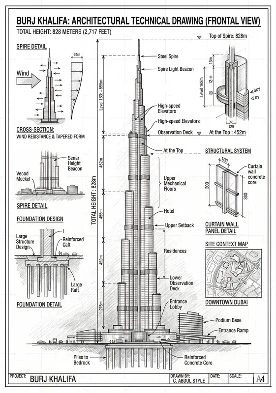 Architectural Drawing Blueprints