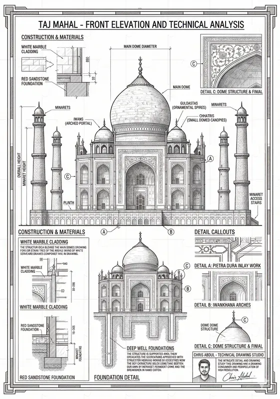 Architectural Drawing Blueprints