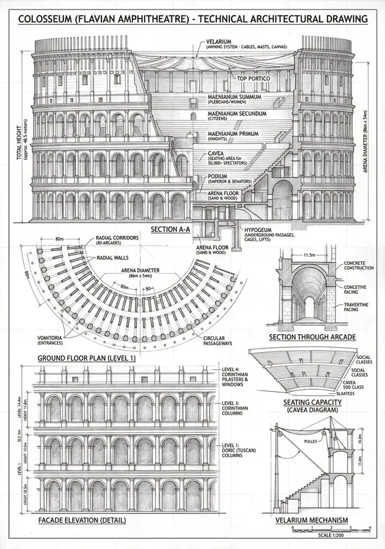 Architectural Drawing Blueprints