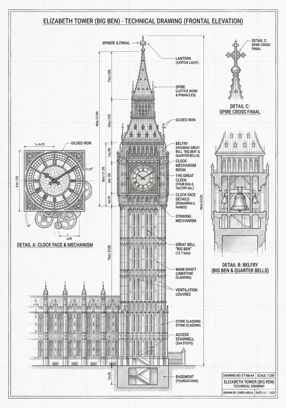 Architectural Drawing Blueprints