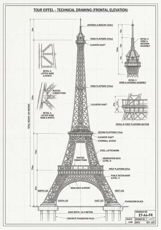 Architectural Drawing Blueprints