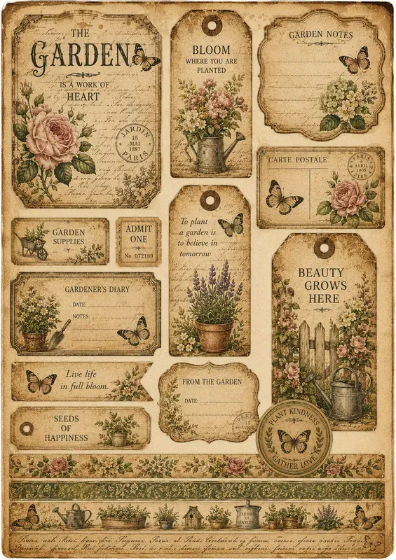 Junk Journal Kit Builder Pros