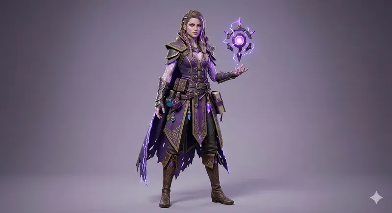 Stylized 3D RPG Character Generator