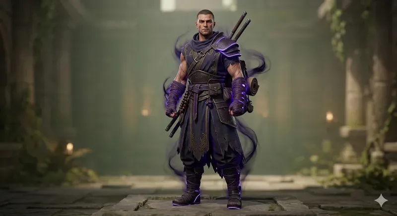 Stylized 3D RPG Character Generator