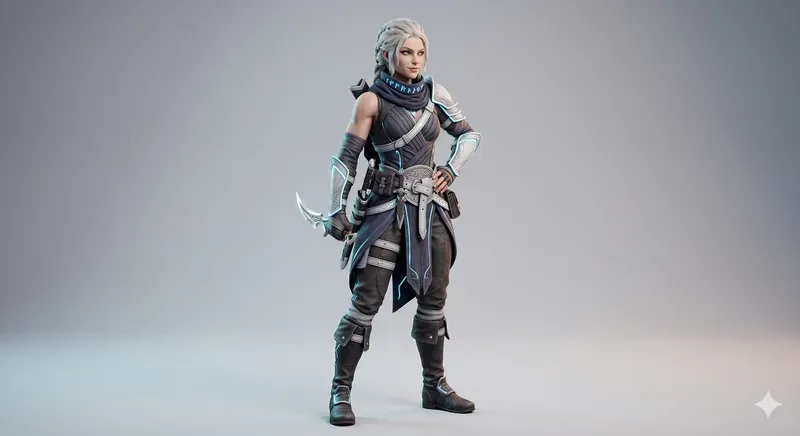 Stylized 3D RPG Character Generator