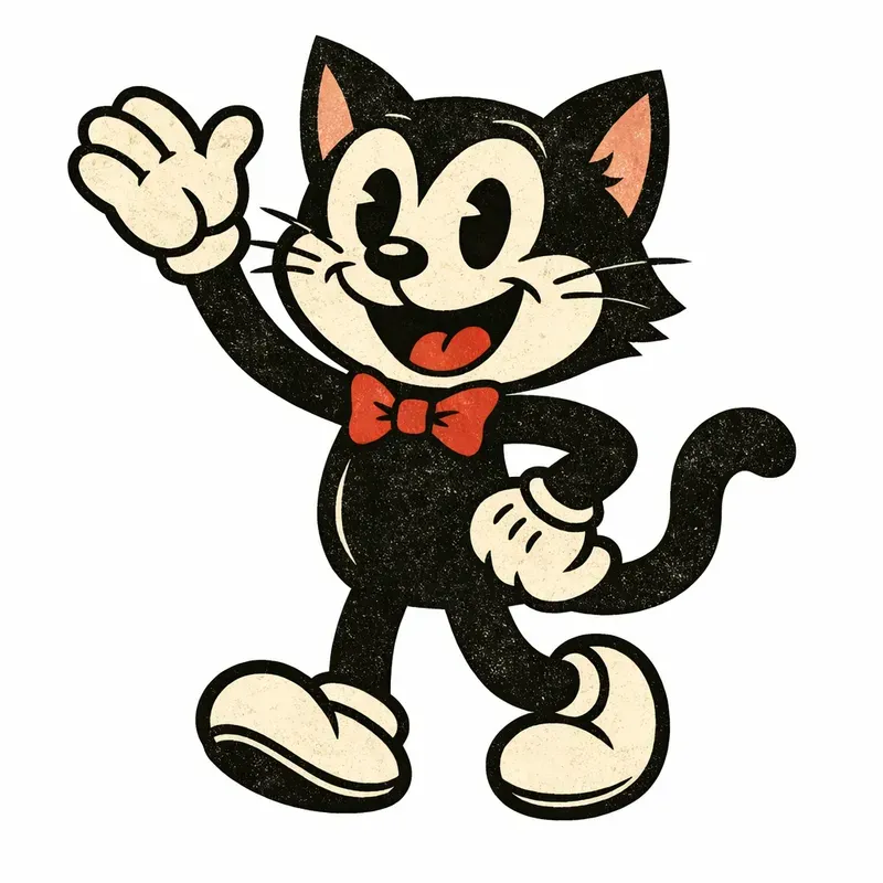 Retro 1950s Rubber Hose Mascot Creators