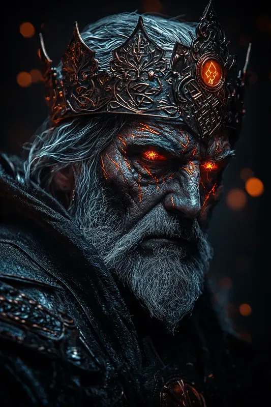 Onyx Alchemist King Fantasy Portraits