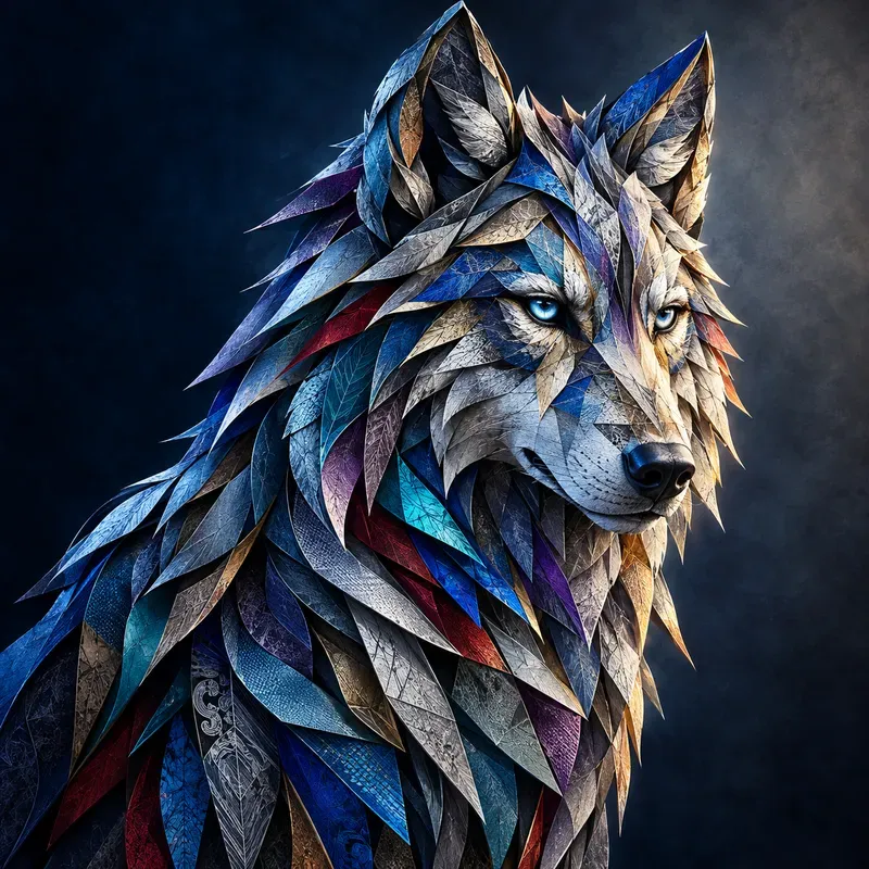 Sculpted Chromatic Creatures