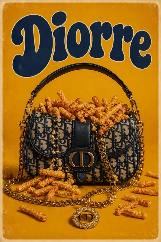 Retro Kitsch Editorial Posters