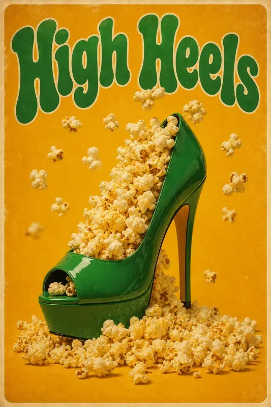 Retro Kitsch Editorial Posters