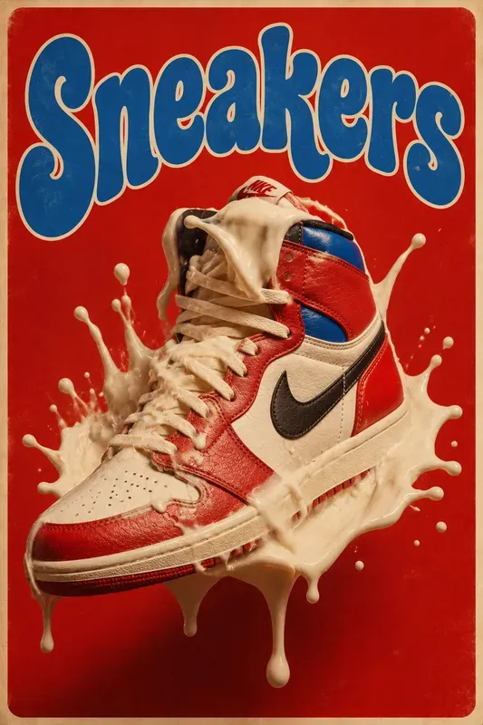 Retro Kitsch Editorial Posters