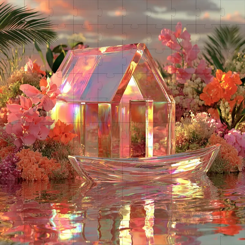 Glass Ethereal Luminous Renders