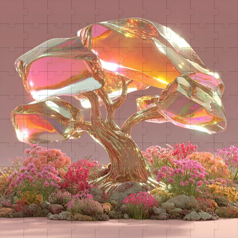 Glass Ethereal Luminous Renders