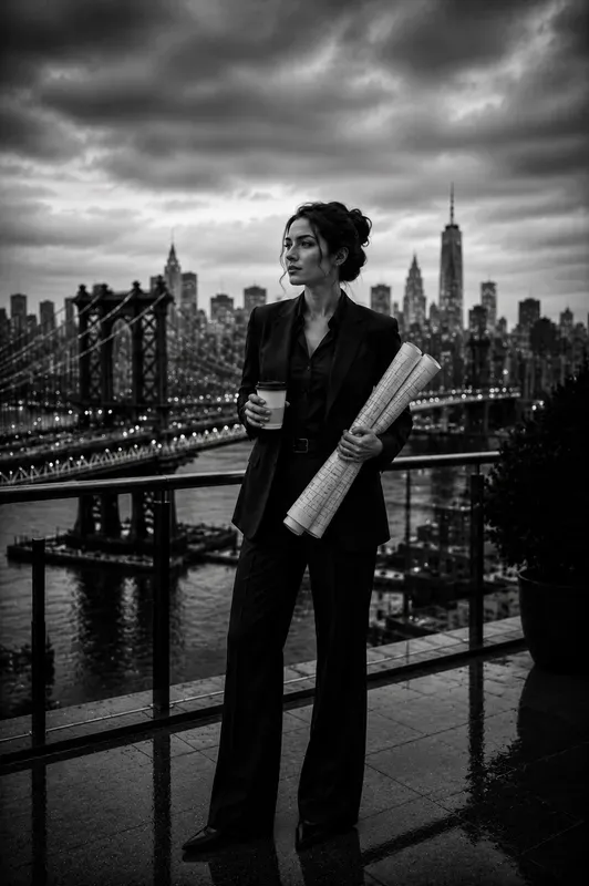 Cinematic Noir Portraits Any Professions