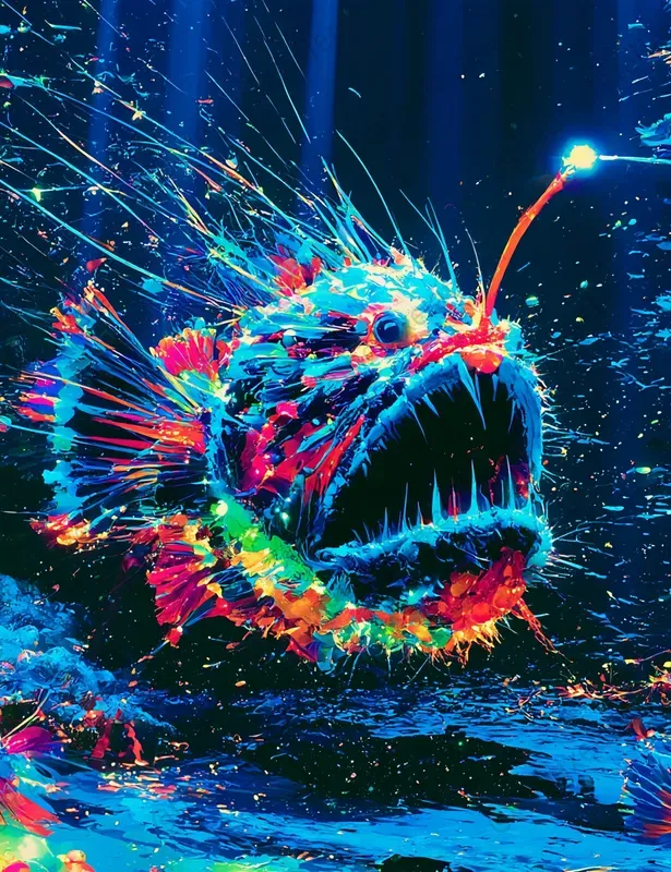 Prismatic Deep Sea Creatures