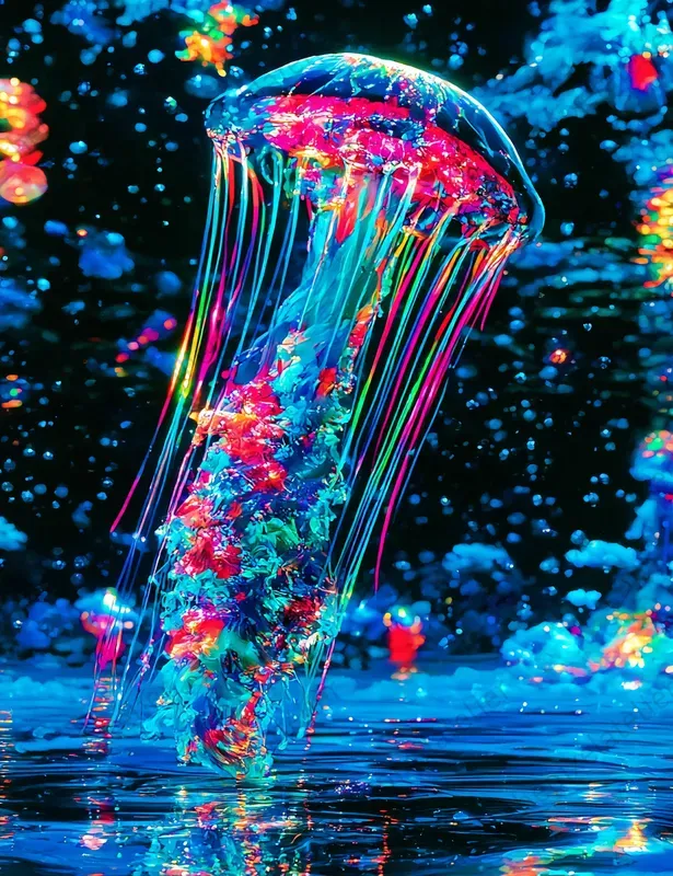Prismatic Deep Sea Creatures