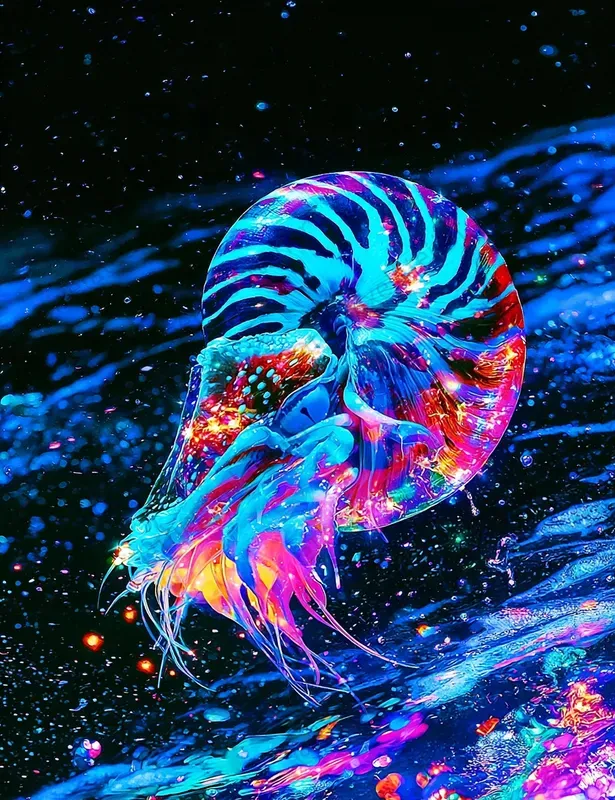 Prismatic Deep Sea Creatures