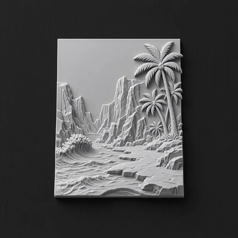 Fantasy Landscape Relief Generator