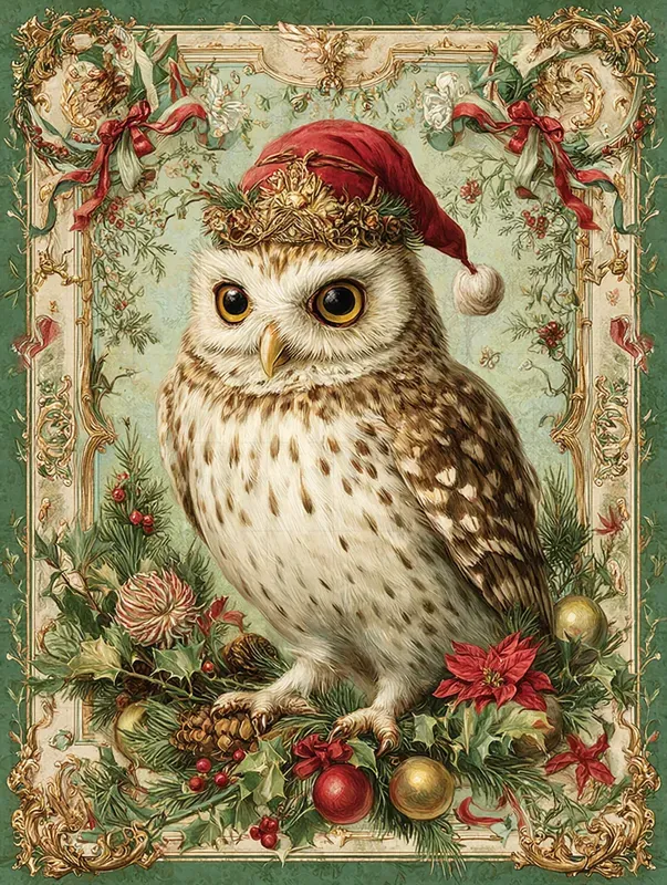 Vintage Christmas Junk Journal Charms