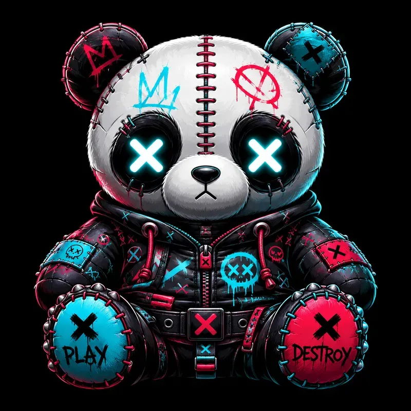 Cyber Pop Plush Toy Animals
