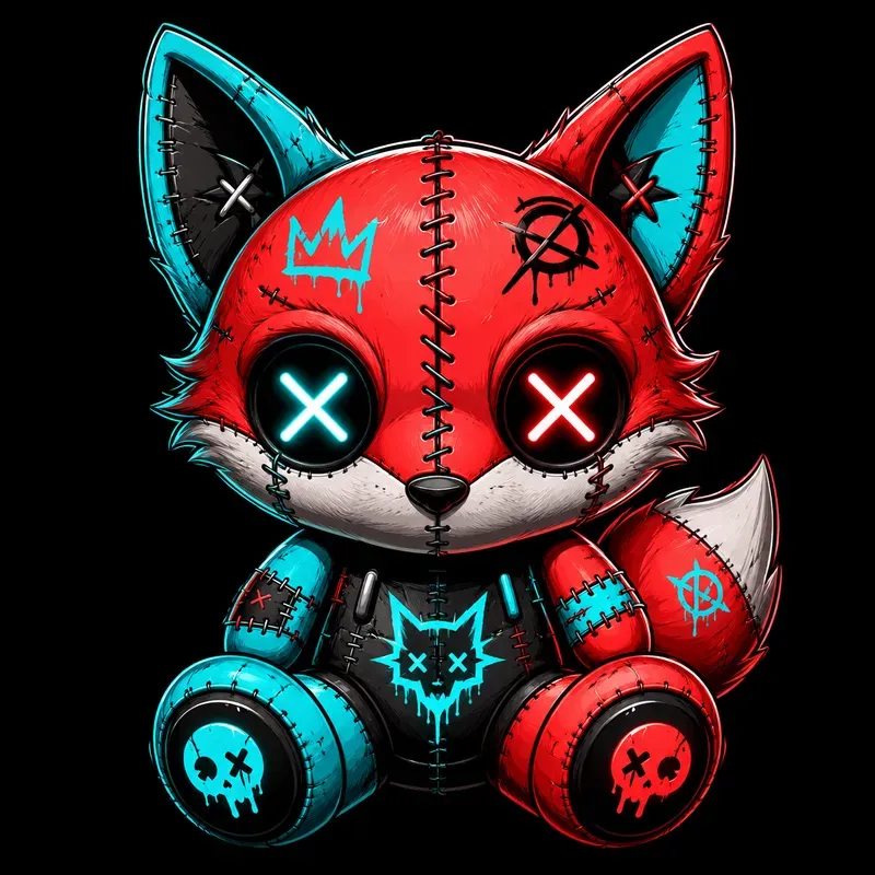 Cyber Pop Plush Toy Animals
