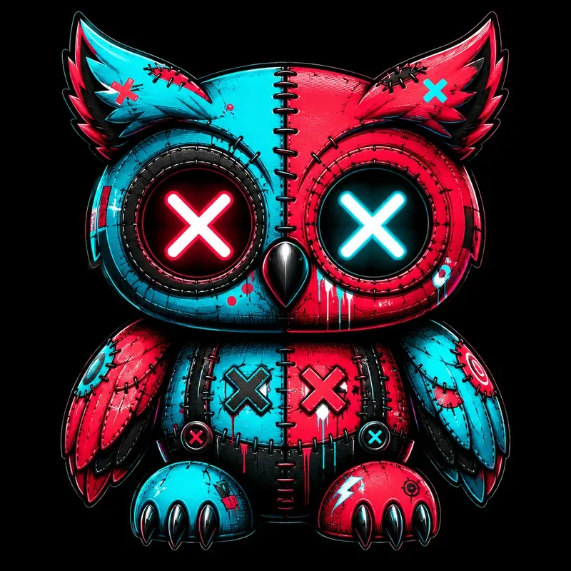 Cyber Pop Plush Toy Animals
