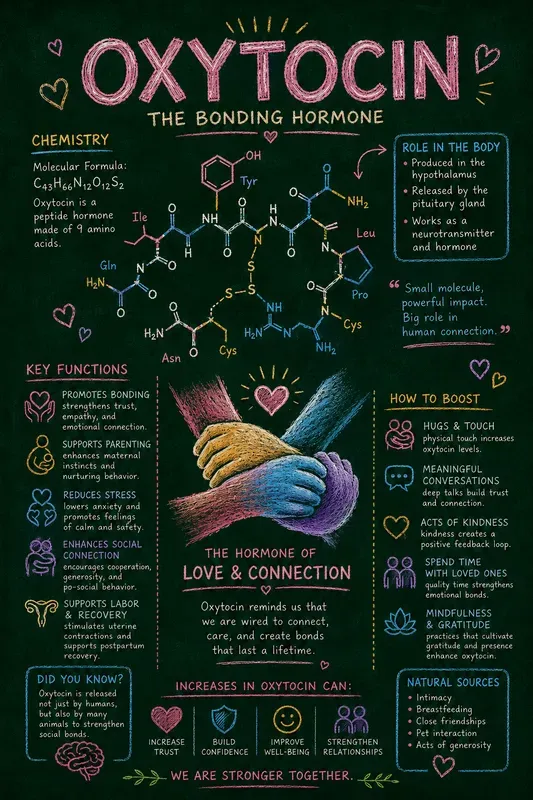 Vibrant Wellness Neurotransmitter Art